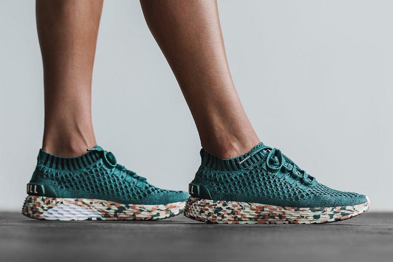 Deep / Turquoise Nobull Wild Jewel Knit Runner Women's Running Shoes | CA A1729H